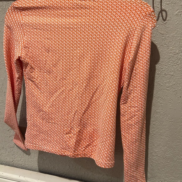 Mellissa Odabash Cali Zip Mosaic Rasher Beach Swim ✨Top Only✨ Size 6 - Picture 6 of 6